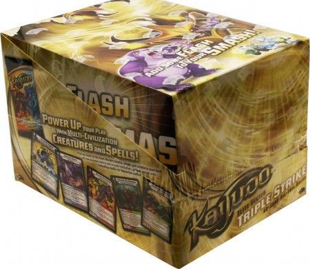 Elite Series Triple Strike Premium Foil Box of 5 Decks Kaijudo Kaijudo Sealed Product Elite Series Triple Strike Premium Foil Box of 5 Decks Kaijudo Kaijudo Sealed Product