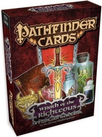 Pathfinder Item Cards Wrath of the Righteous accessory Pathfinder RPG PZO3033 Pathfinder Roleplaying Game Pathfinder Item Cards Wrath of the Righteous accessory Pathfinder RPG PZO3033 Pathfinder Roleplaying Game
