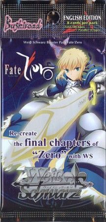 Fate Zero Booster Pack Weiss Schwarz All Weiss Schwarz Sealed Product Fate Zero Booster Pack Weiss Schwarz All Weiss Schwarz Sealed Product