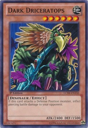 Dark Driceratops LCJW EN150 Common Legendary Collection 4 Joey s World LCJW Dark Driceratops LCJW EN150 Common Legendary Collection 4 Joey s World LCJW