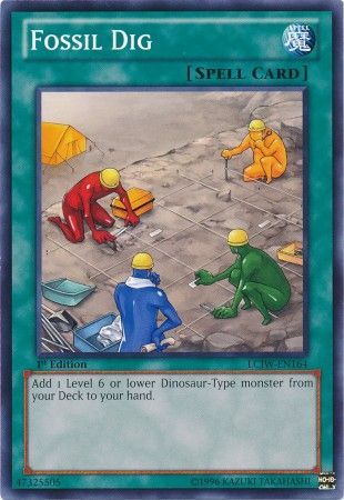Fossil Dig LCJW EN164 Common Legendary Collection 4 Joey s World LCJW Fossil Dig LCJW EN164 Common Legendary Collection 4 Joey s World LCJW