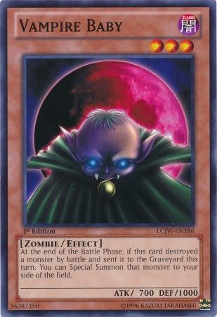 Vampire Baby LCJW EN186 Common Legendary Collection 4 Joey s World LCJW Vampire Baby LCJW EN186 Common Legendary Collection 4 Joey s World LCJW