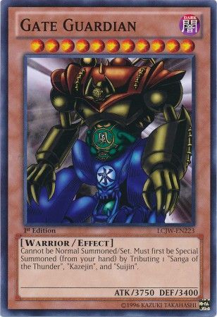 Gate Guardian LCJW EN223 Common Legendary Collection 4 Joey s World LCJW Gate Guardian LCJW EN223 Common Legendary Collection 4 Joey s World LCJW