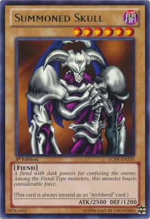 Summoned Skull LCJW EN235 Rare Legendary Collection 4 Joey s World LCJW Summoned Skull LCJW EN235 Rare Legendary Collection 4 Joey s World LCJW