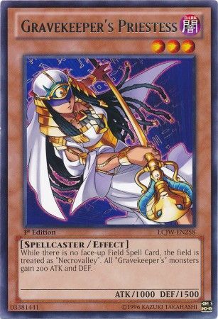 Gravekeeper s Priestess LCJW EN258 Rare Legendary Collection 4 Joey s World LCJW Gravekeeper s Priestess LCJW EN258 Rare Legendary Collection 4 Joey s World LCJW