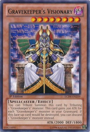 Gravekeeper s Visionary LCJW EN259 Rare Gravekeeper s Visionary LCJW EN259 Rare