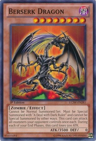 Berserk Dragon LCJW EN281 Common Legendary Collection 4 Joey s World LCJW Berserk Dragon LCJW EN281 Common Legendary Collection 4 Joey s World LCJW