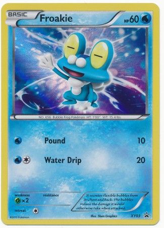 Froakie - 4/12 - McDonald's Holo Promo