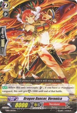 Dragon Dancer Veronica TD09 007EN Trial Deck 9 Eradicator of the Empire Singles Dragon Dancer Veronica TD09 007EN Trial Deck 9 Eradicator of the Empire Singles