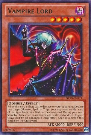 Vampire Lord DPKB EN013 Rare Unlimited Vampire Lord DPKB EN013 Rare Unlimited