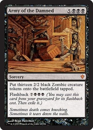 Army of the Damned Commander 2013 Singles