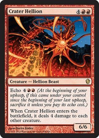 Crater Hellion Commander 2013 Singles Crater Hellion Commander 2013 Singles