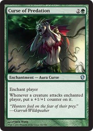 Curse of Predation Commander 2013 Singles Curse of Predation Commander 2013 Singles