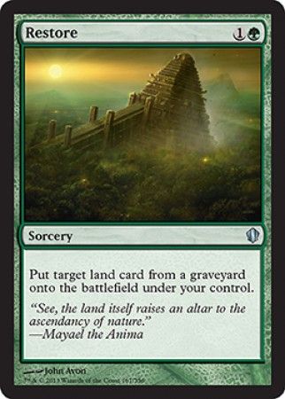 Restore Commander 2013 Singles Restore Commander 2013 Singles