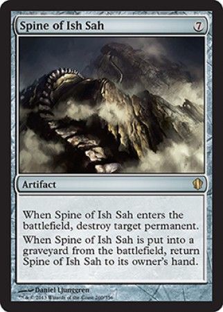 Spine of Ish Sah Commander 2013 Singles Spine of Ish Sah Commander 2013 Singles