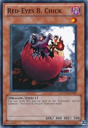 Red-Eyes B. Chick - Yugioh | TrollAndToad