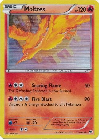 Moltres (27/62) [Fossil 1st Edition]