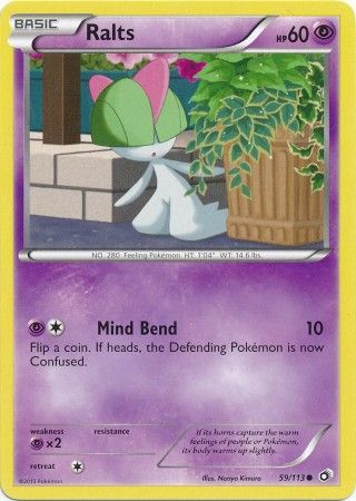 Ralts 59 113 Common Black White 11 Legendary Treasures Singles Ralts 59 113 Common Black White 11 Legendary Treasures Singles