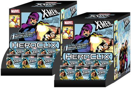 X Men Days of Future Past Gravity Feed Case of 2 Display Boxes Marvel Heroclix Heroclix Sealed Product X Men Days of Future Past Gravity Feed Case of 2 Display Boxes Marvel Heroclix Heroclix Sealed Product