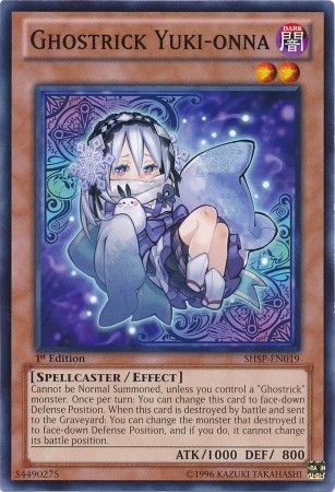 Ghostrick Yuki onna SHSP EN019 Common 1st Edition Ghostrick Yuki onna SHSP EN019 Common 1st Edition