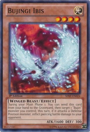 Bujingi Ibis SHSP EN024 Common 1st Edition Shadow Specters 1st Edition Singles Bujingi Ibis SHSP EN024 Common 1st Edition Shadow Specters 1st Edition Singles