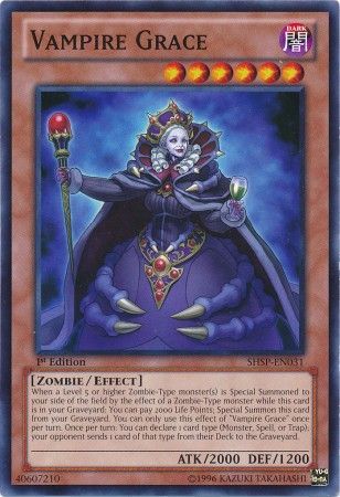Vampire Grace SHSP EN031 Common 1st Edition Vampire Grace SHSP EN031 Common 1st Edition