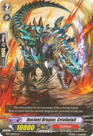 Ancient Dragon Criollofall BT11 035EN Rare R Ancient Dragon Criollofall BT11 035EN Rare R