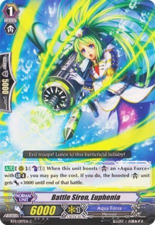 Battle Siren Euphenia BT11 097EN Common C Vol 11 Seal Dragons Unleashed Singles Battle Siren Euphenia BT11 097EN Common C Vol 11 Seal Dragons Unleashed Singles