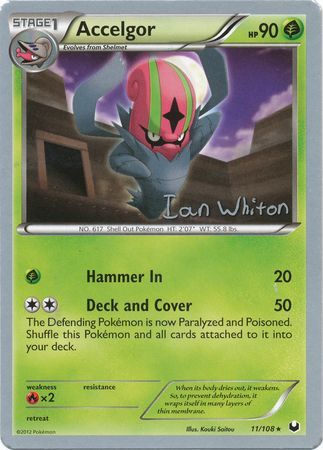 Accelgor 11 108 World Championship Card WC Accelgor 11 108 World Championship Card WC