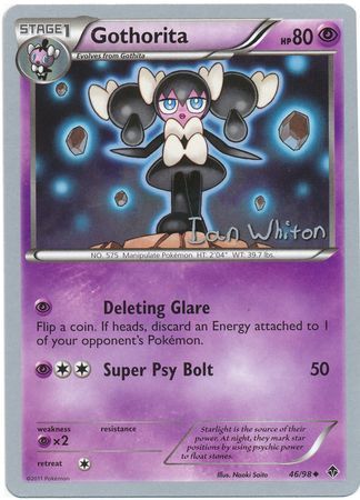 Gothorita 46 98 World Championship Card WC Pokemon World Championship Deck Singles Gothorita 46 98 World Championship Card WC Pokemon World Championship Deck Singles