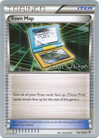 Town Map 136 149 World Championship Card WC Pokemon World Championship Deck Singles Town Map 136 149 World Championship Card WC Pokemon World Championship Deck Singles