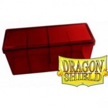 Dragon Shield 4 Compartment Trading Card Deck Box Storage Yugioh Pokemon MTG 
