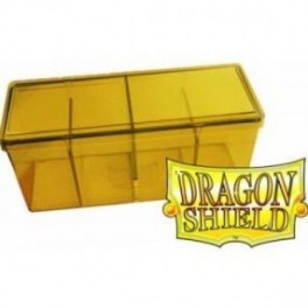 Dragon Shield 4 Compartment Deck Storage Box Gold 