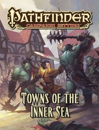 Campaign Setting Towns of the Inner Sea softcover module Pathfinder PZO9263 Pathfinder Roleplaying Game Campaign Setting Towns of the Inner Sea softcover module Pathfinder PZO9263 Pathfinder Roleplaying Game