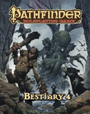 Pathfinder Bestiary 4 hardcover supplement Pathfinder PZO1127 Pathfinder Roleplaying Game Pathfinder Bestiary 4 hardcover supplement Pathfinder PZO1127 Pathfinder Roleplaying Game