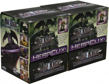 Mage Knight Resurrection Gravity Feed Case of 2 Display Boxes Heroclix Mage Knight Resurrection Gravity Feed Case of 2 Display Boxes Heroclix