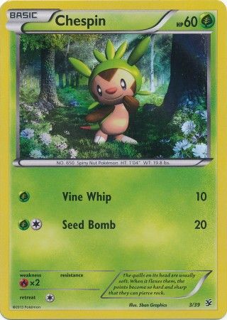 Farfetch'd Kalos Starter Set 25/39 LP Pokémon Card