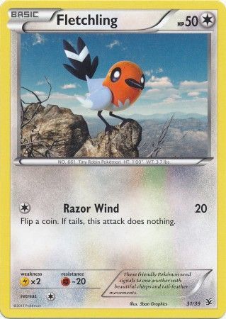 Farfetch'd Kalos Starter Set 25/39 LP Pokémon Card