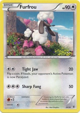 Farfetch'd Kalos Starter Set 25/39 LP Pokémon Card