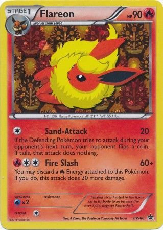 Flareon - BW88 - Holo Promo