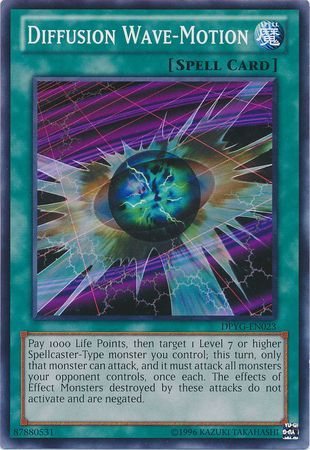 Diffusion Wave Motion DPYG EN023 Common Unlimited Duelist Pack Yugi Unlimited Singles Diffusion Wave Motion DPYG EN023 Common Unlimited Duelist Pack Yugi Unlimited Singles