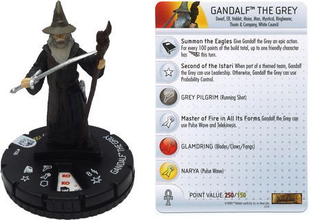 Gandalf the Grey 106 Hobbit Desolation of Smaug Starter Set Heroclix Gandalf the Grey 106 Hobbit Desolation of Smaug Starter Set Heroclix