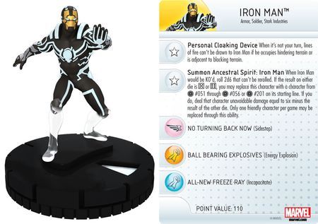 Iron Man 038 Invincible Iron Man Booster Set Marvel Heroclix Iron Man 038 Invincible Iron Man Booster Set Marvel Heroclix