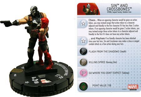 Sin and Crossbones 045 Invincible Iron Man Booster Set Marvel Heroclix Sin and Crossbones 045 Invincible Iron Man Booster Set Marvel Heroclix