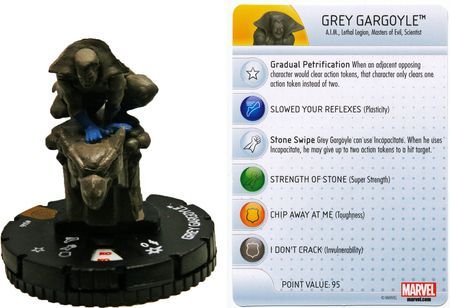 Grey Gargoyle 046 Invincible Iron Man Booster Set Marvel Heroclix Grey Gargoyle 046 Invincible Iron Man Booster Set Marvel Heroclix