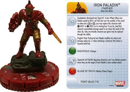 Iron Paladin 1400 AD 053 Chase Invincible Iron Man Booster Set Marvel Heroclix Invincible Iron Man Booster Set Iron Paladin 1400 AD 053 Chase Invincible Iron Man Booster Set Marvel Heroclix Invincible Iron Man Booster Set