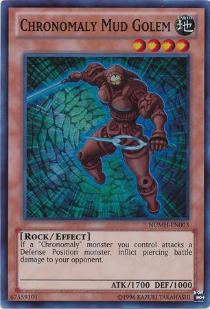 Chronomaly Mud Golem NUMH EN003 Super Rare Unlimited Number Hunters Unlimited Singles Chronomaly Mud Golem NUMH EN003 Super Rare Unlimited Number Hunters Unlimited Singles