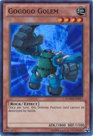 Gogogo Golem - NUMH-EN017 - Super Rare Unlimited