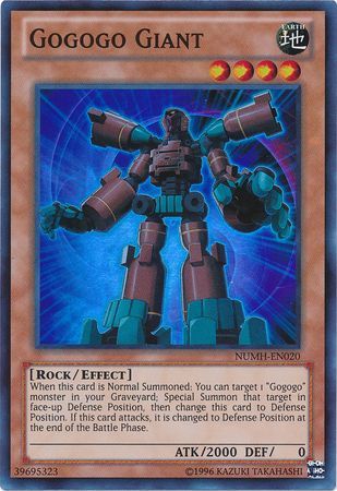 Gogogo Golem - NUMH-EN017 - Super Rare Unlimited