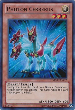 Photon Cerberus NUMH EN022 Super Rare Unlimited Photon Cerberus NUMH EN022 Super Rare Unlimited